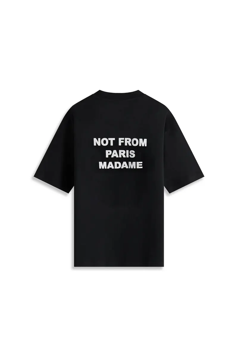 Le T-shirt Slogan Black