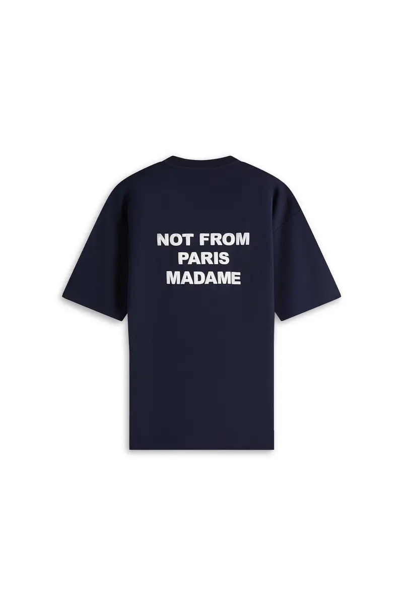 Le T-shirt Slogan Navy