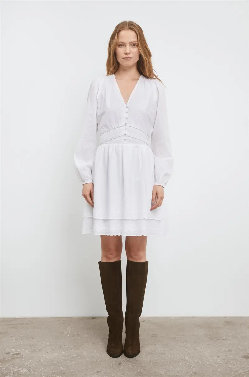 Lea Dress White