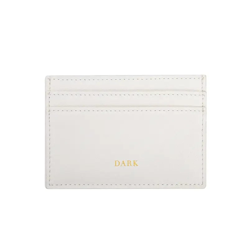 Leather Card Holder Nappa Off-White