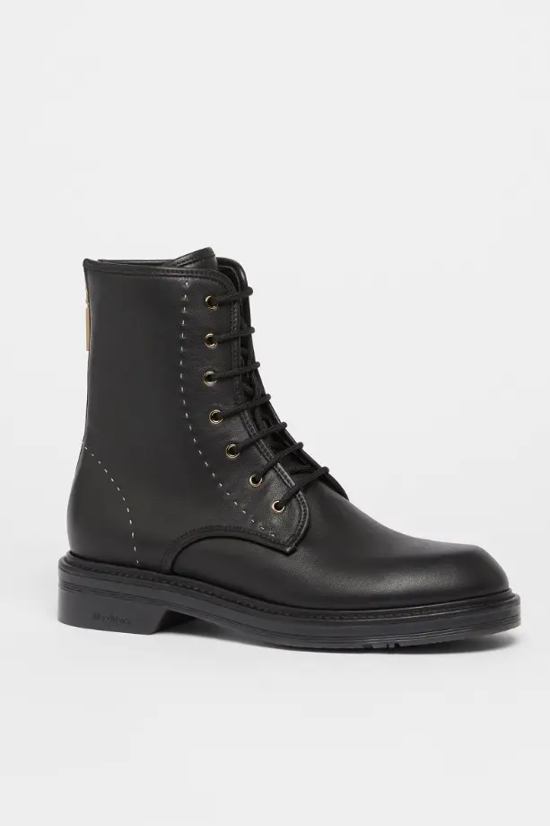 Leather Combat Boots