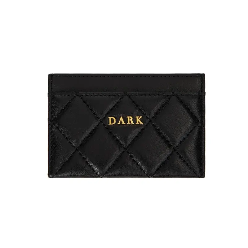 Leather Quilted Card Holder