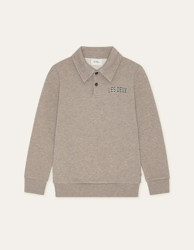 Les Deux College Rugby Polo Sweatshirt