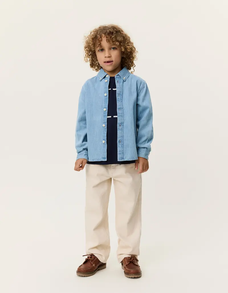 Les Deux Konrad Denim Skjorte