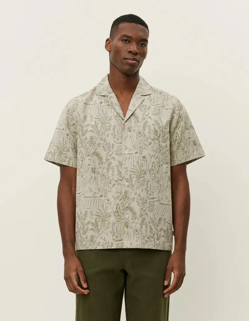 Lesley Dancing Jacquard SS Shirt
