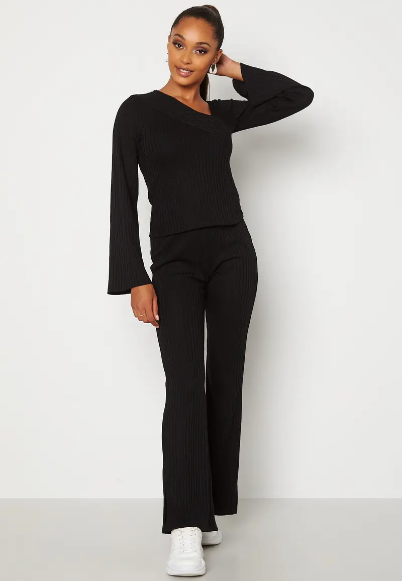 Lesley rib top