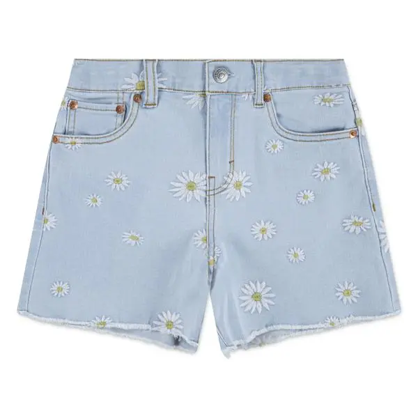 Levis Daisy Denim A Line Shorts