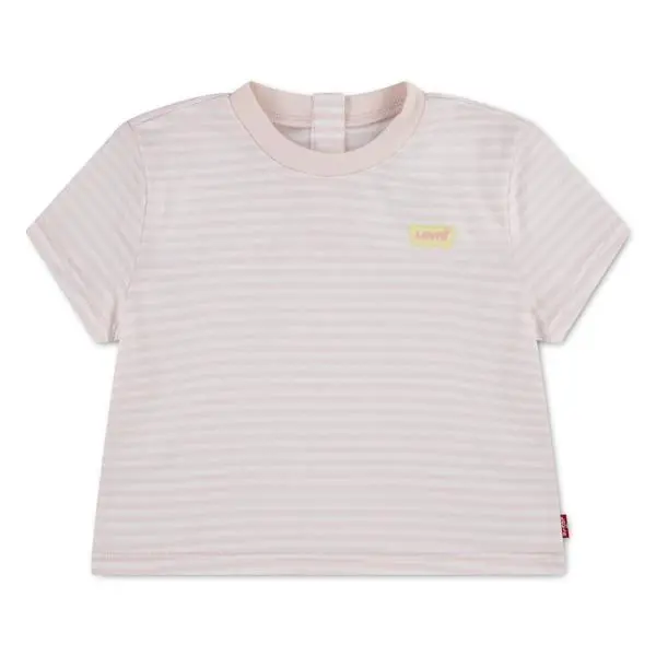 Levis Stripete Mini Batwing T-skjorte