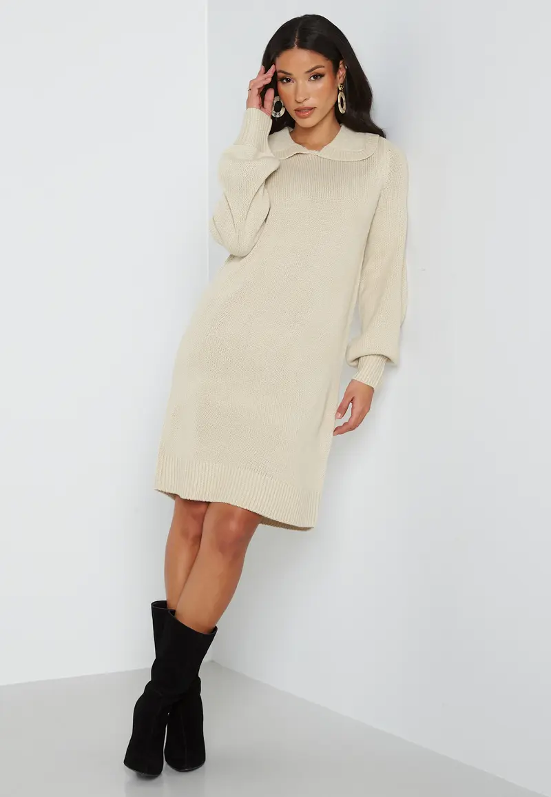Lexa L/S Collar Dress Knit