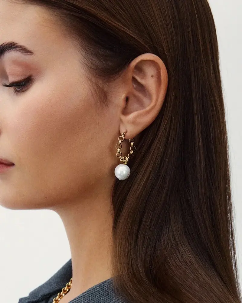Lexie Hoops Gold