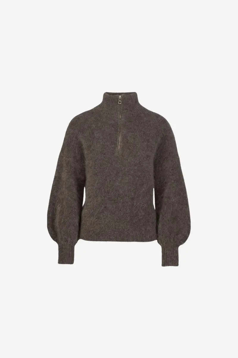 Li Chunky Sweater Brown