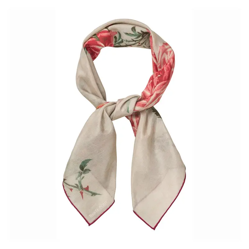 Light Small Essie Scarf White