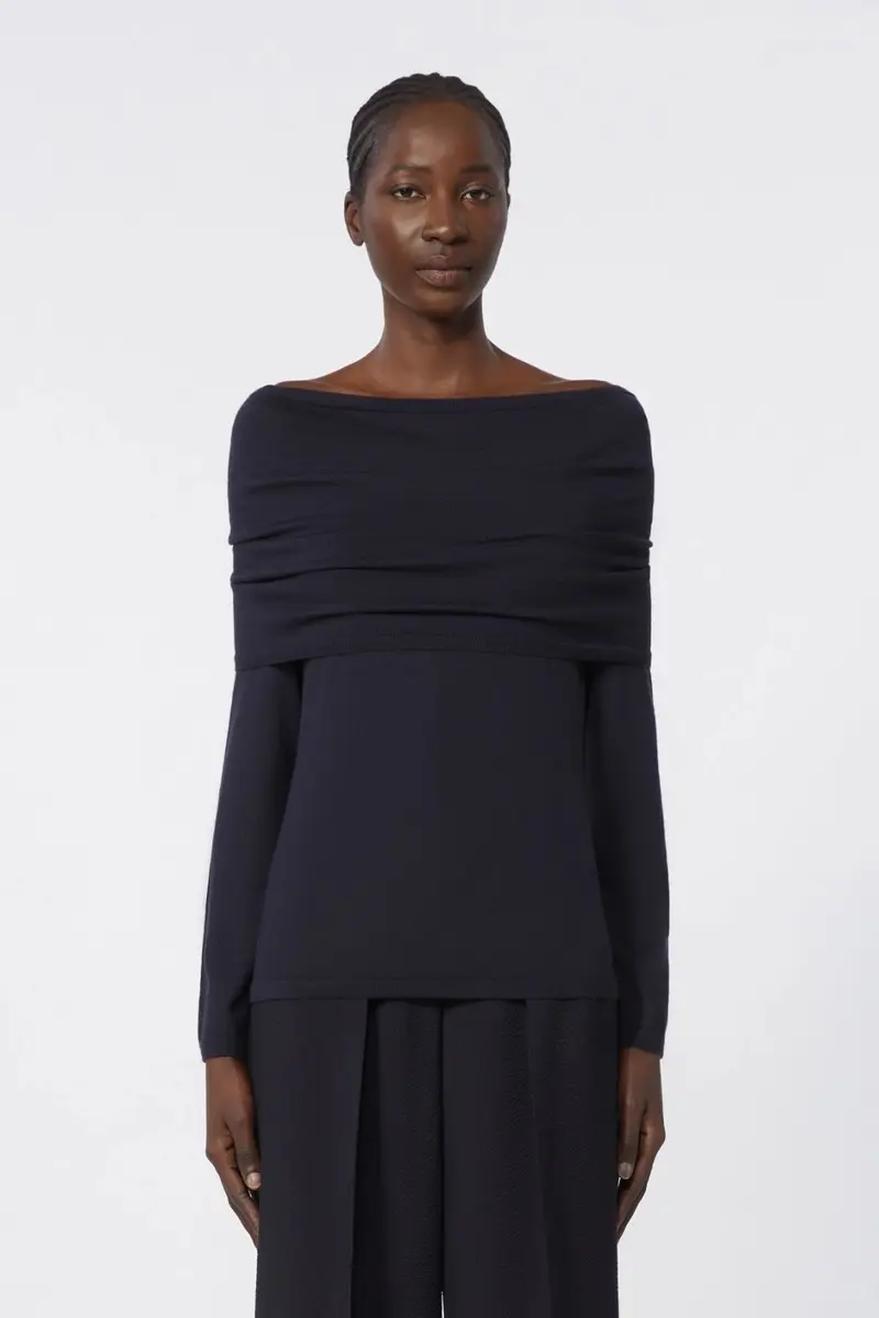 Lightweight Cashmere Sweater Ultramarine