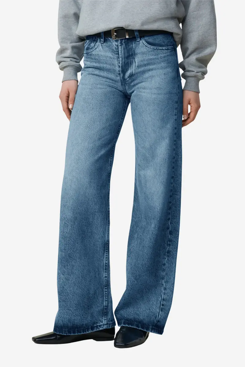 Lindsay Palazzo Jackson Wash Out Stone Bleach