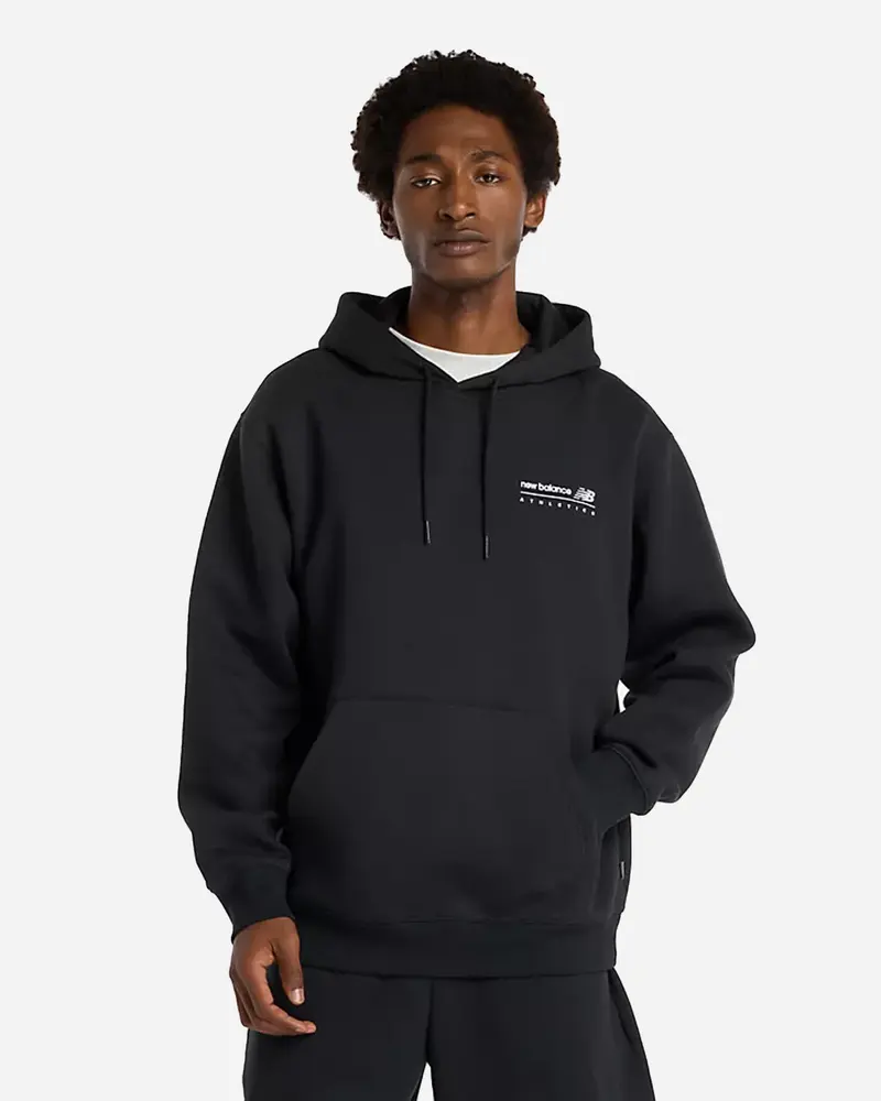 Linear Graphic Fleece Hoodie