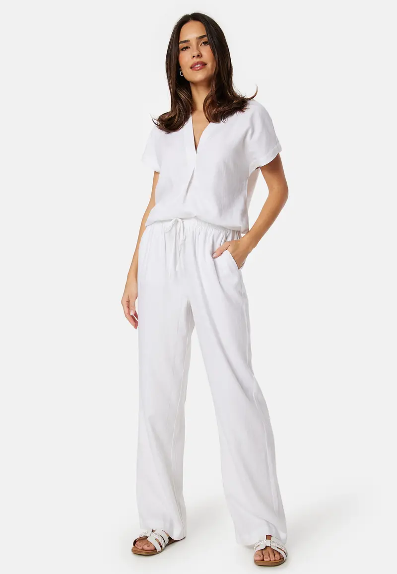 Linen Blend Trousers