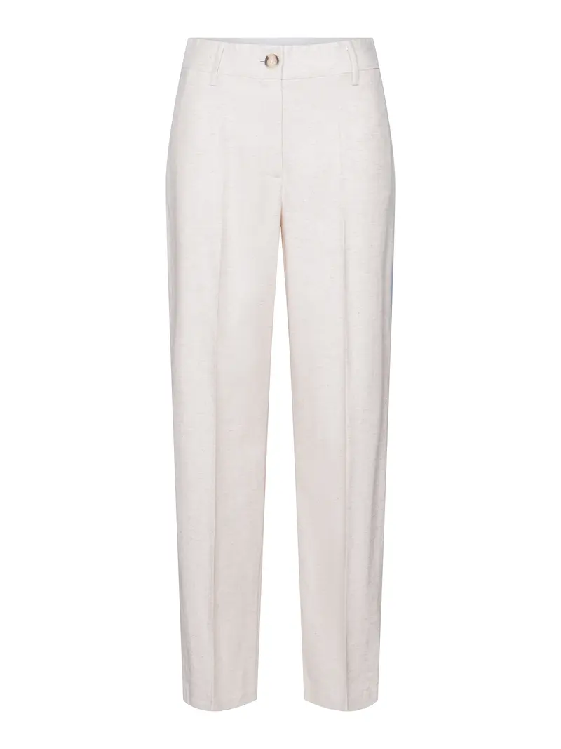 Linen tailored trouser Nature