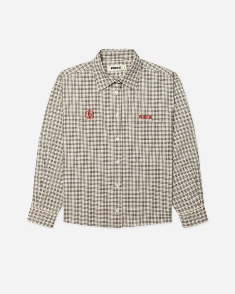 Ling EMB Check Shirt