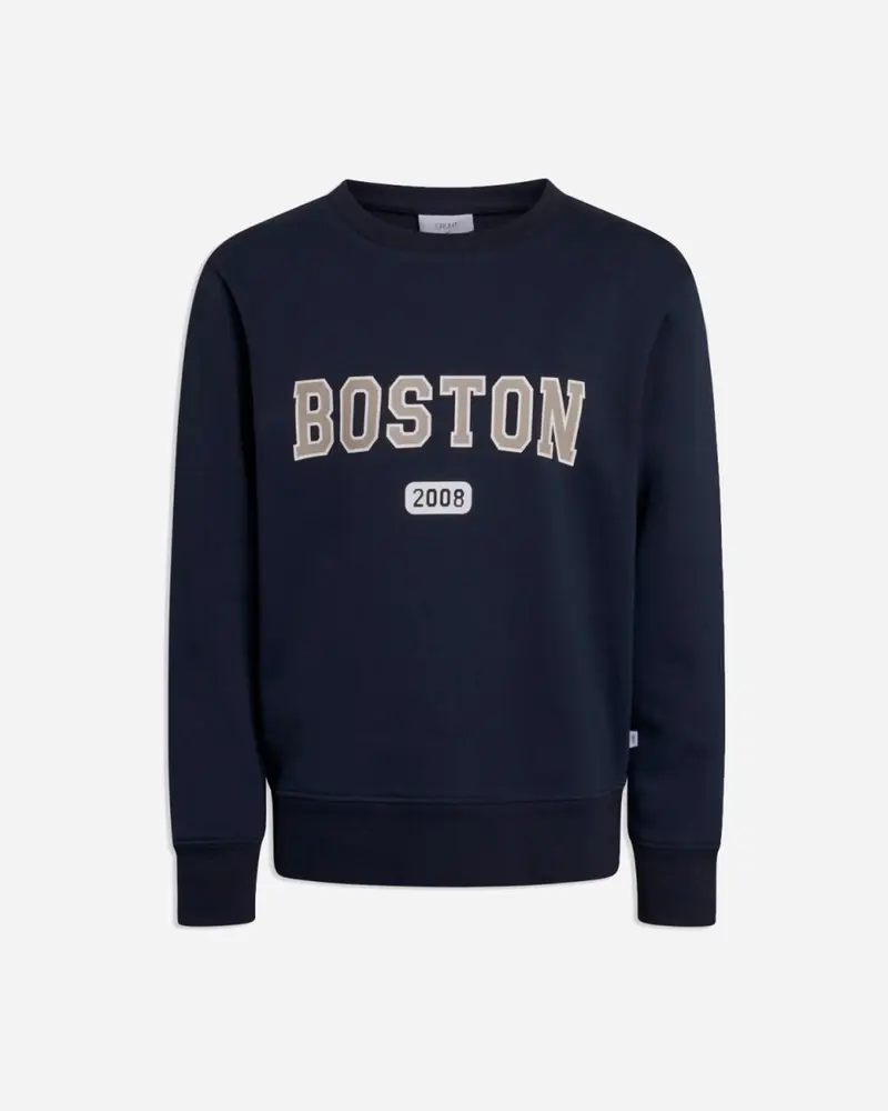 Logan Crew Sweat - Navy