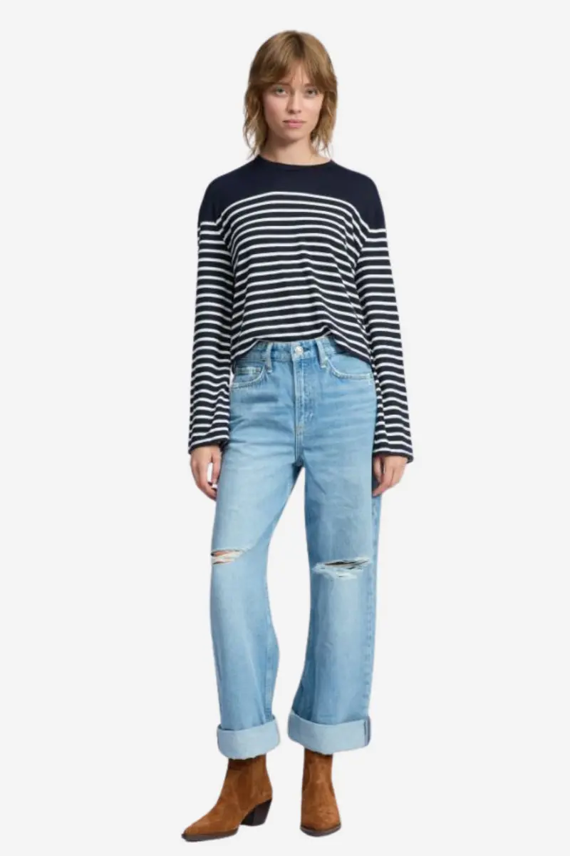LOGAN MID-RISE WIDE LEG LUDLOW