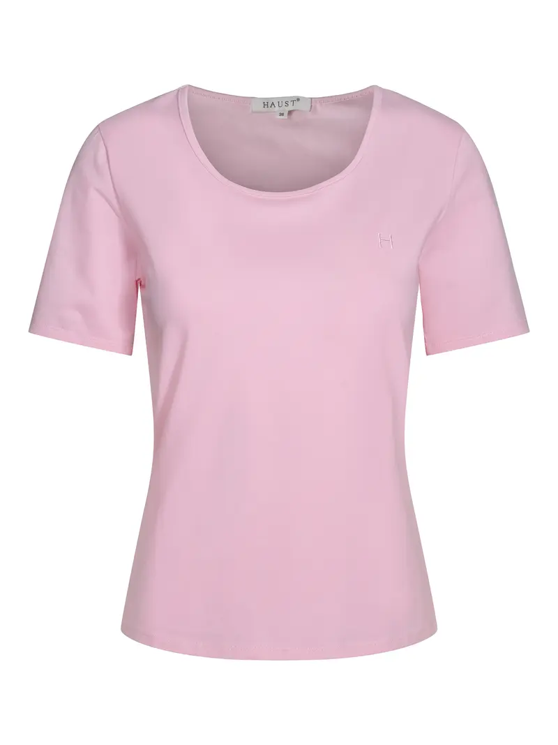 Logo T-shirt round neck Light Pink