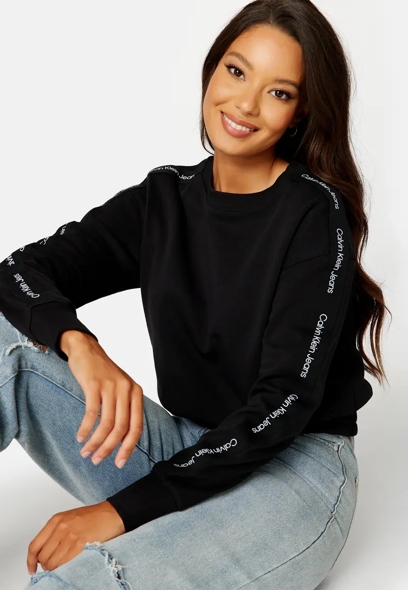 Logo Tape Crew Neck