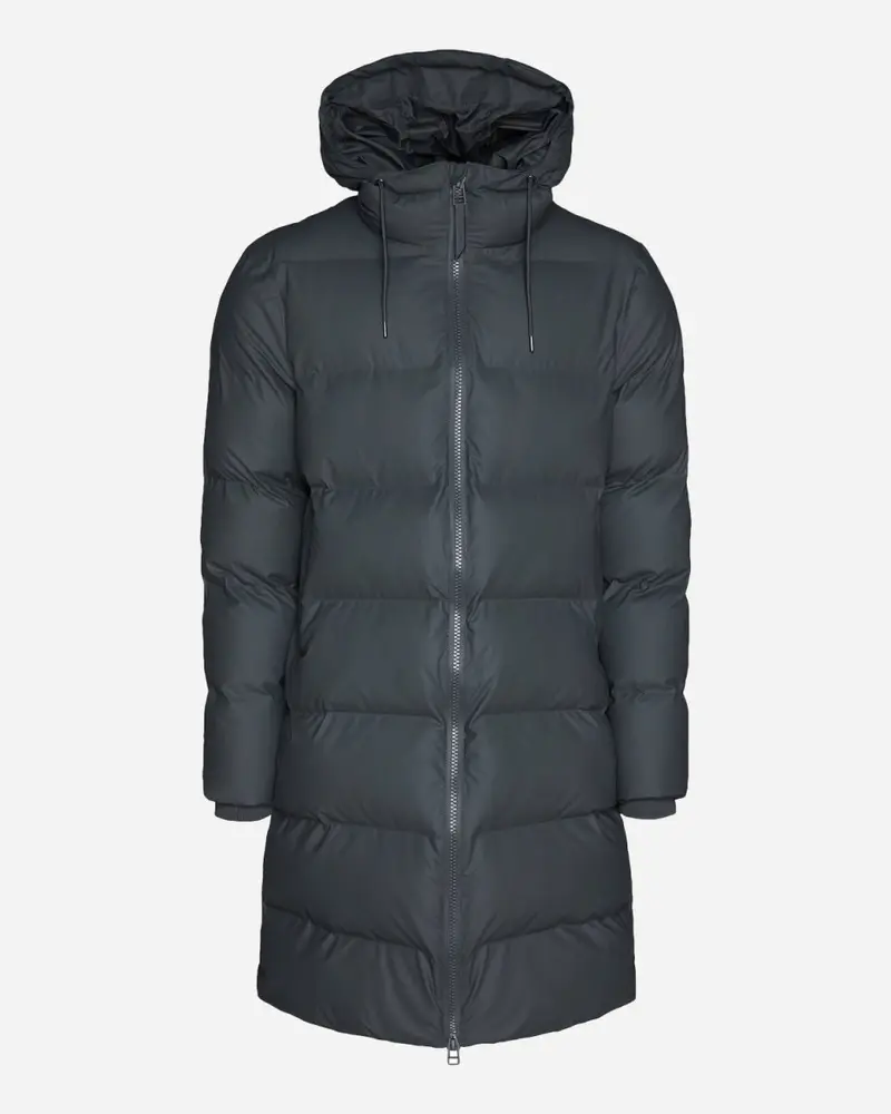 Long Puffer Jacket - Slate