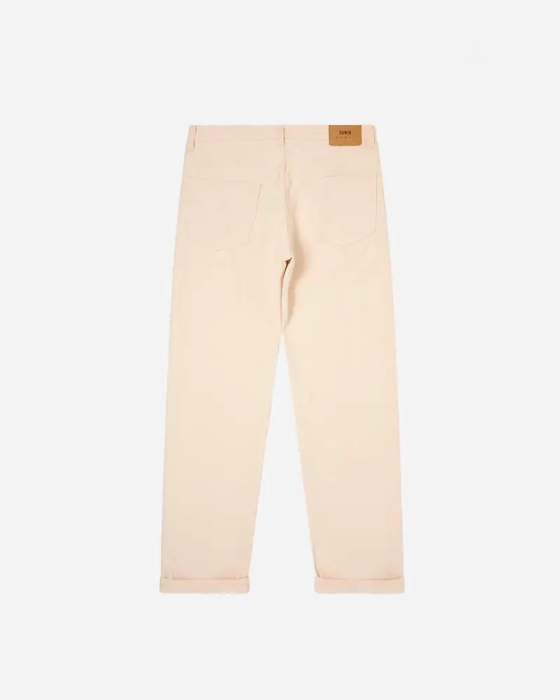 Loose Straight Nihon Menpu Natural Red Selvage - Natural Rinsed