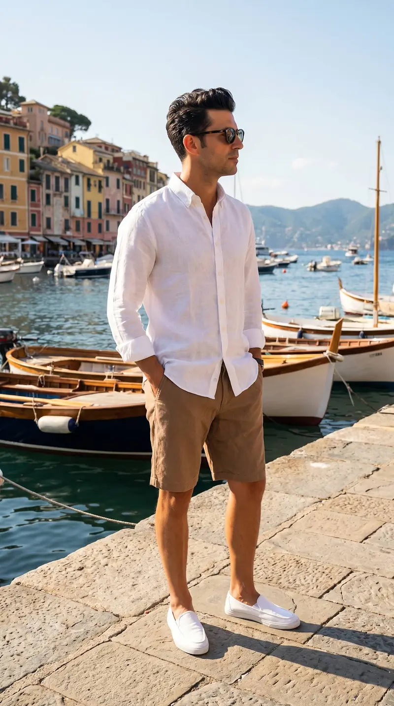 Loriente Linen Shorts