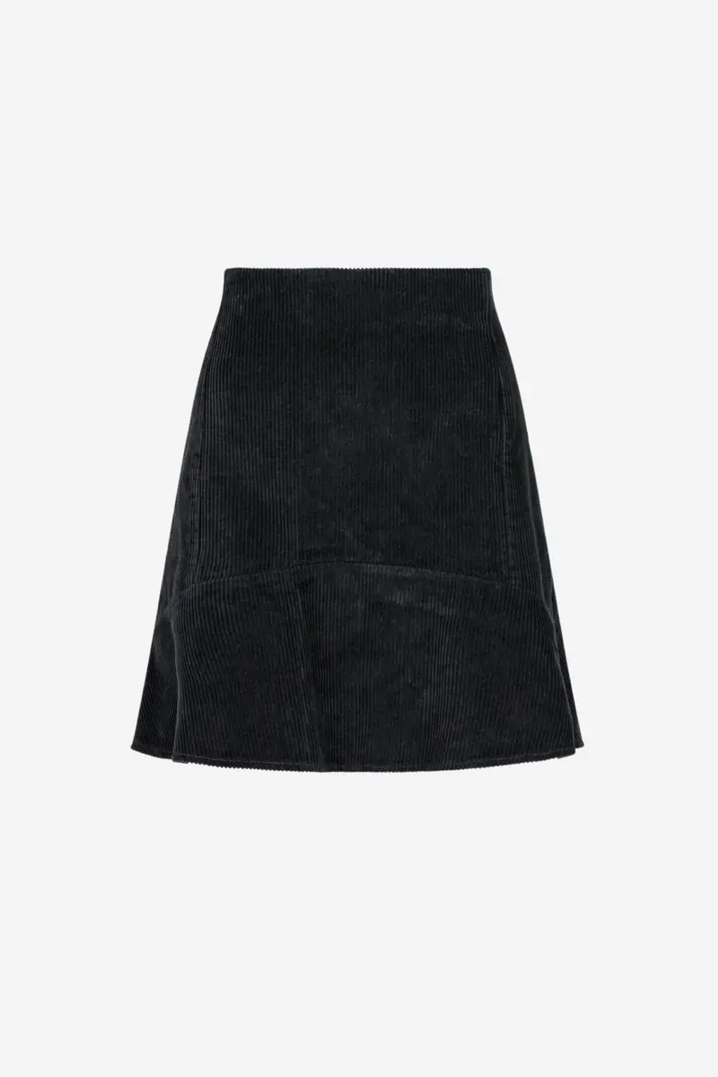 Loui Corduroy Skirt Black
