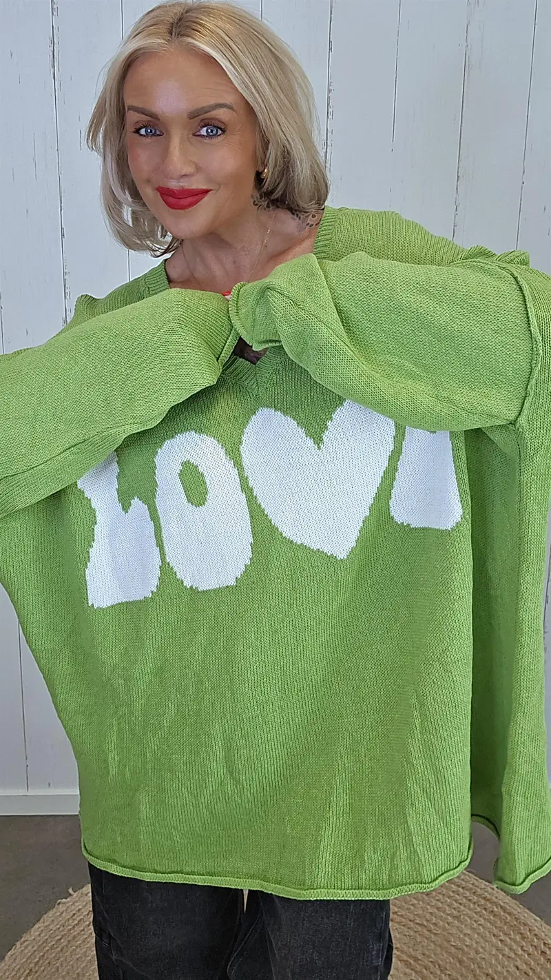 Love genser grønn