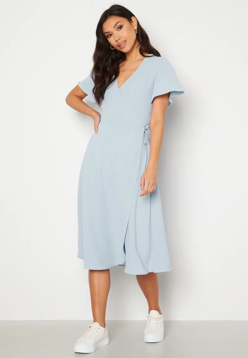 Lovie S/S Wrap Midi Dress