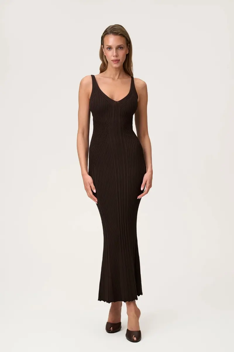 Lugo Dress Espresso