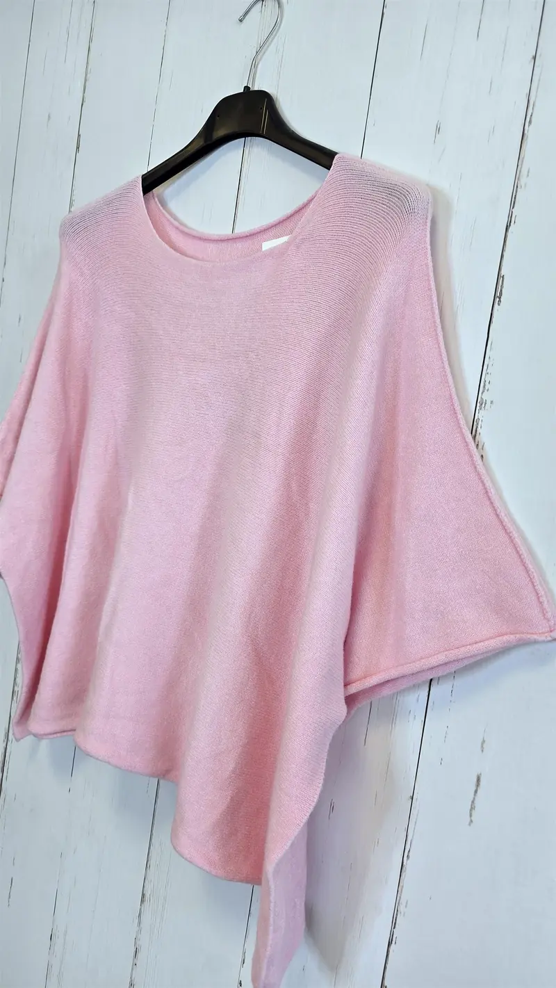 Luna genser topp rosa