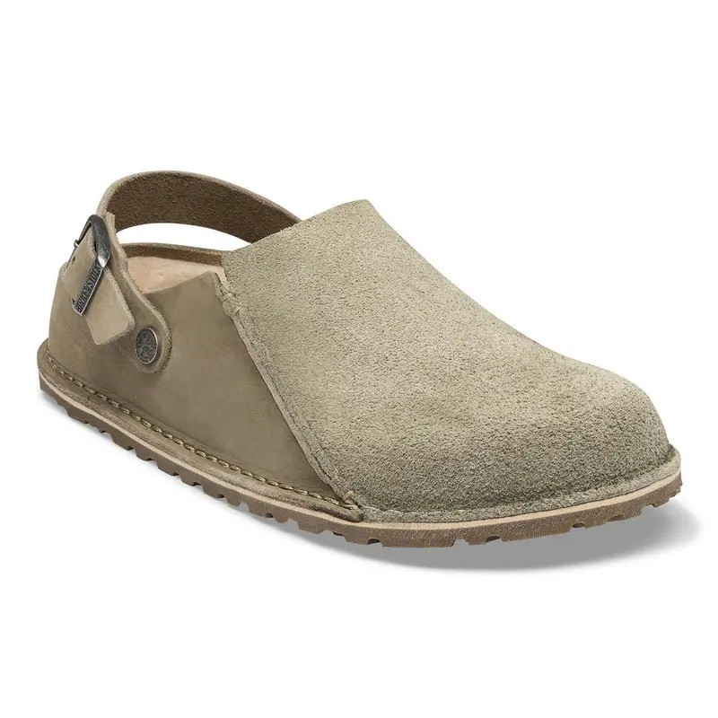 Lutry Premium Split Nubuck/Suede Herre Taupe