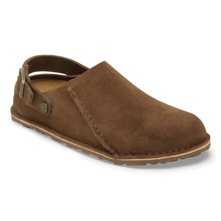 Lutry Premium Suede Leather Dark Tea Dame