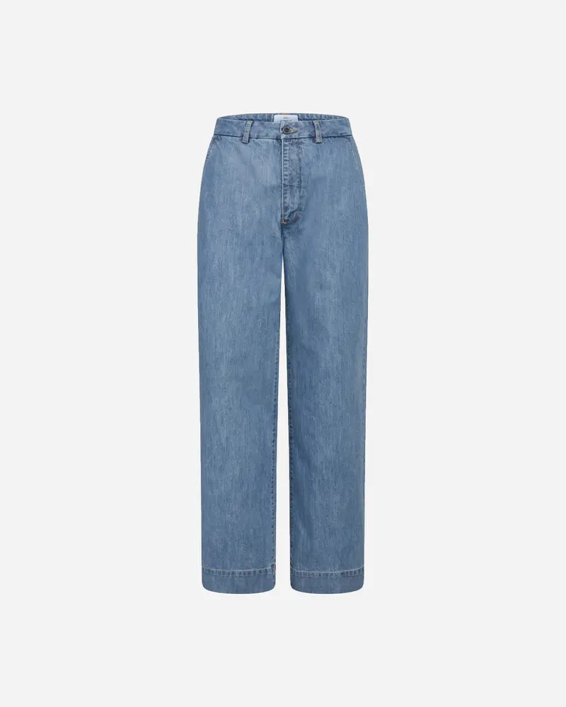 Lydia denim pants - Light blue stonewash