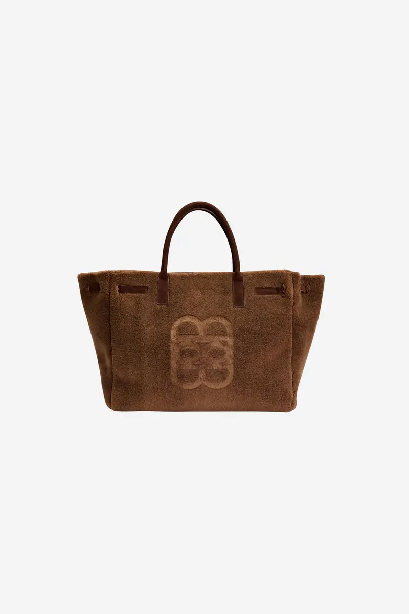 Lykke Shearling Bag Brown