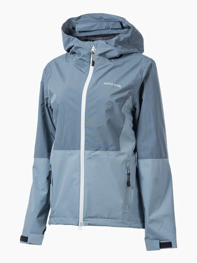 Lyngseidet turjakke Dame Iron Blue/Ocean Green/Glacier