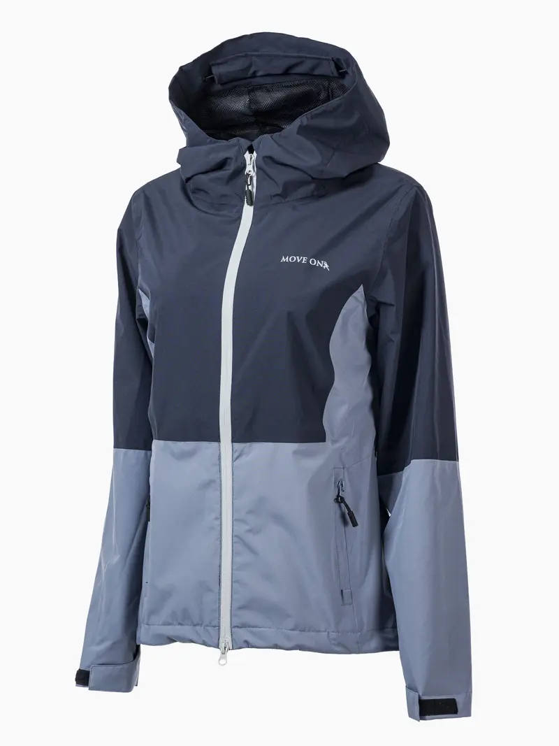 Lyngseidet turjakke Dame Midnight/Stone/Glacier