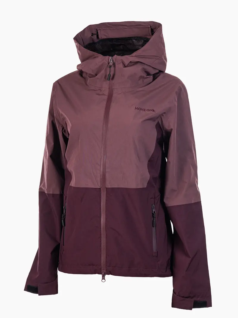 Lyngseidet turjakke dame Violet/Plum