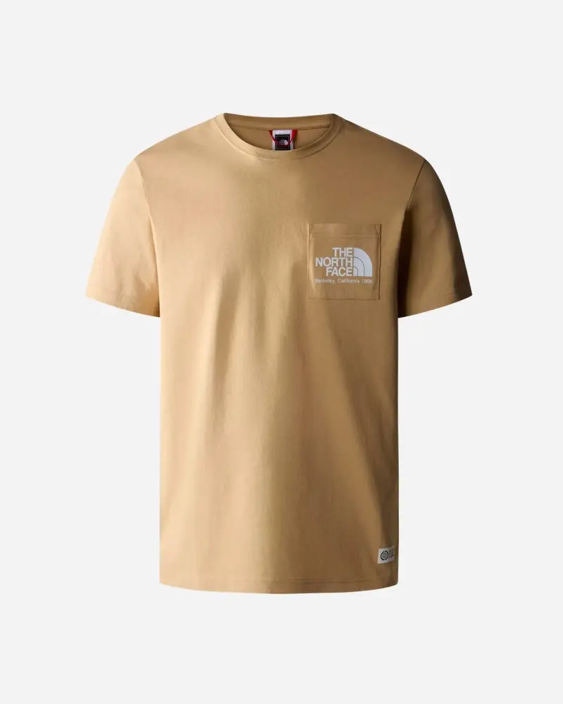 M Berkeley California Pocket Tee - Khaki Stone