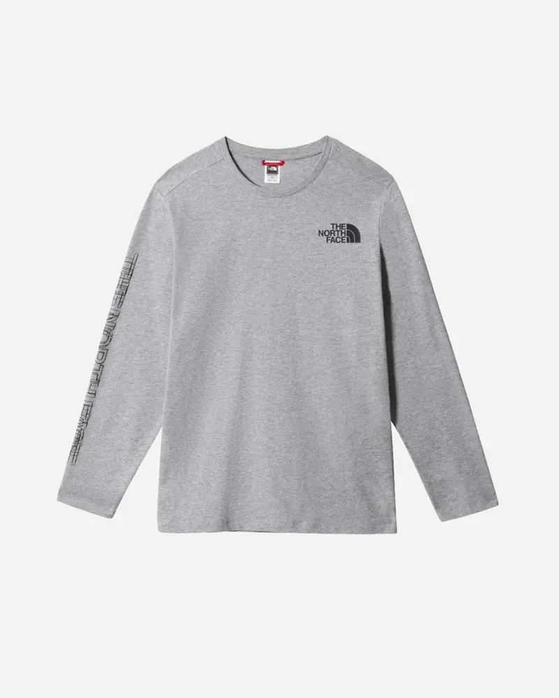 M Coordinates Long Sleeve Tee - Grey