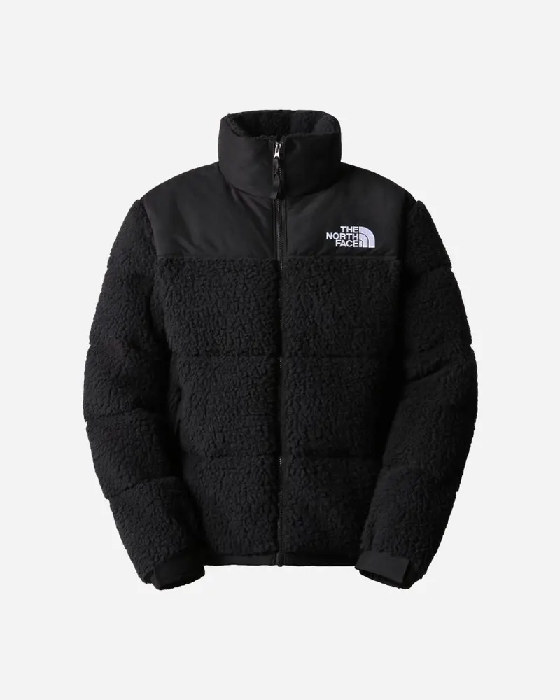 M High Pile Nuptse Jacket - Black
