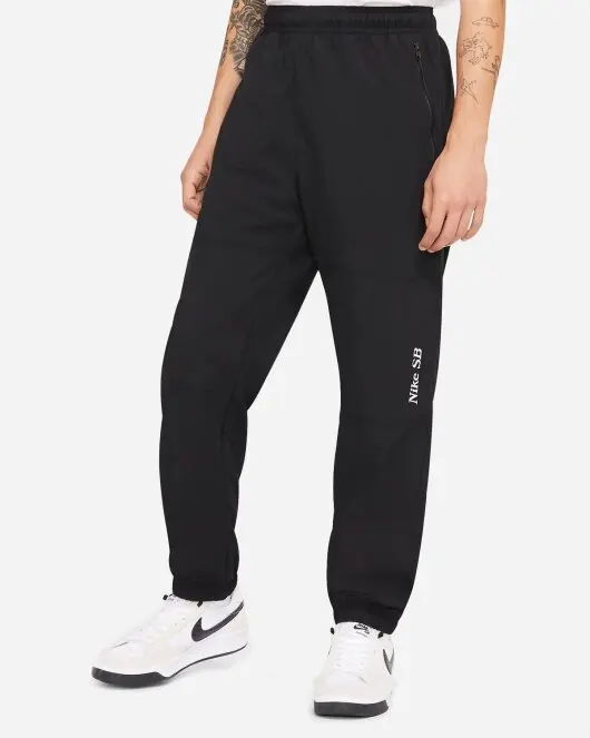 M NK Y2K GFX Track Pant - Black/White