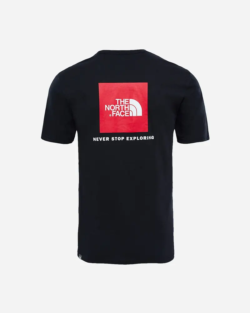 M Red box Tee - Black