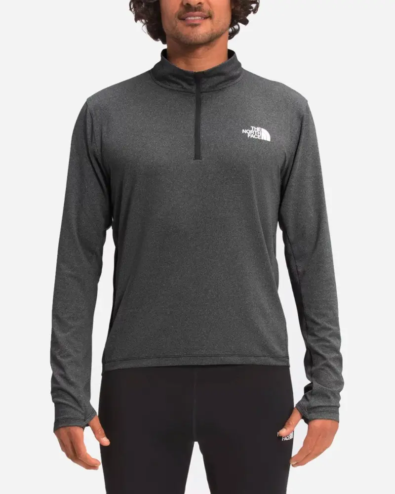 M - Rswy 1/2 Zip Top - Black