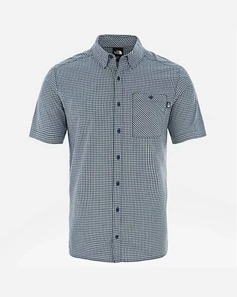 M S/S Hypress Shirt - Vintage Indigo Plaid