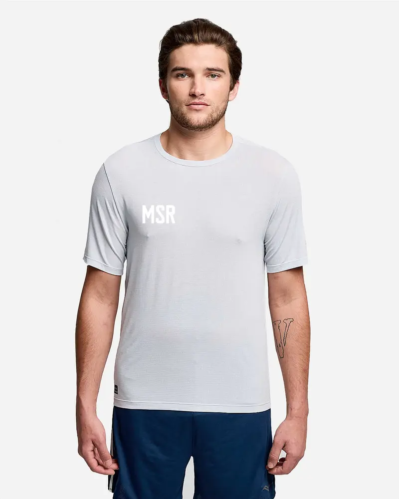 M Stopwatch Short Sleve - Granite Healthe
