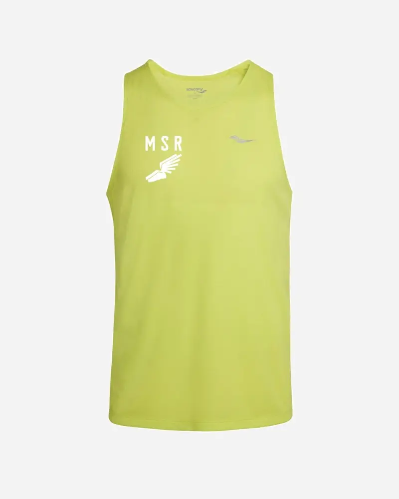 M Stopwatch Singlet - Evening Primrose